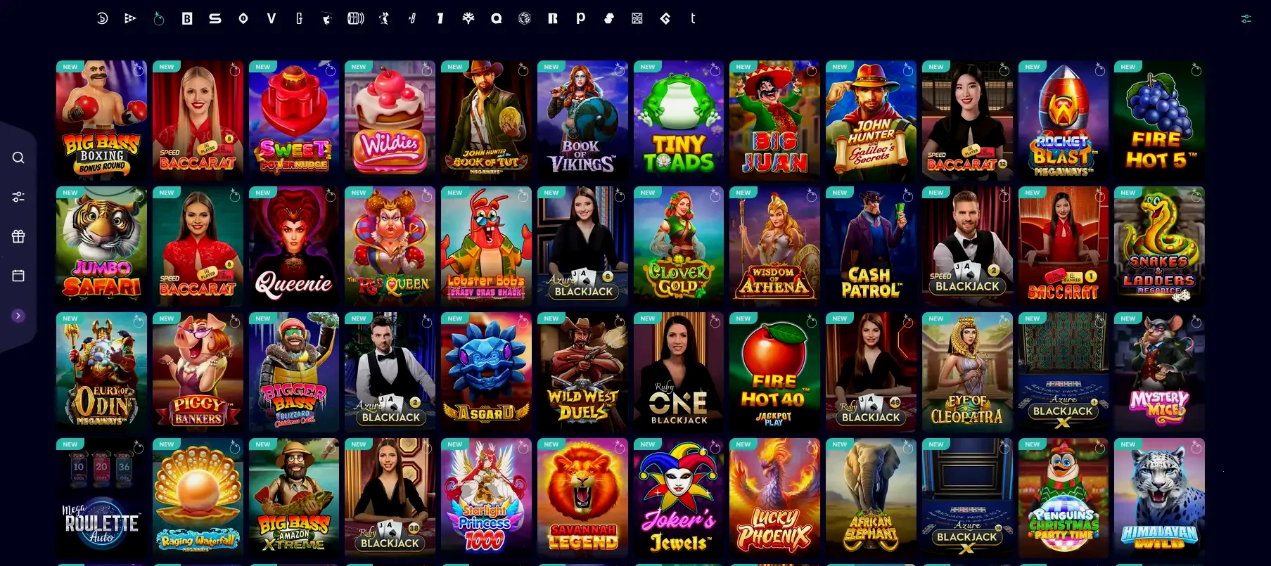 Boomsbet mobiel casino interface op smartphone